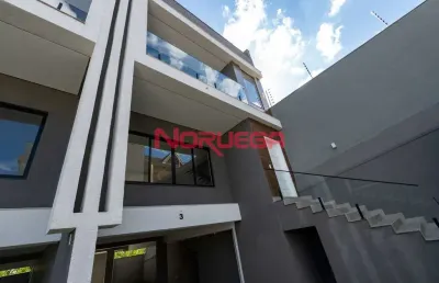 Casa com 4 quartos à venda na rua brasílio bacellar filho, 729, tingui, curitiba por r$ 1.180.000