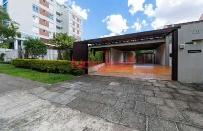 Imóvel de luxo no centro cívico: casa para locação em curitiba-pr com 5 quartos, 2 suítes e 425m² de área