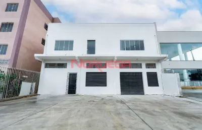 Barracão comercial para locação em guaraituba, colombo-pr: 3 banheiros, 4 vagas de garagem, 442m² de área.