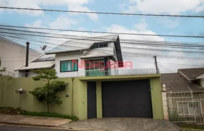 Imperdível casa à venda em curitiba-pr, bairro santo inácio: 3 quartos, 2 suítes, 3 salas, 4 banheiros, 6 vagas, 350m²