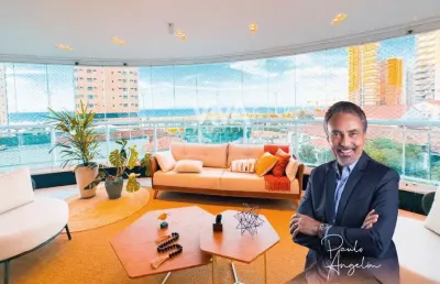 Apartamento 4 suítes  porteira fechada no  meireles