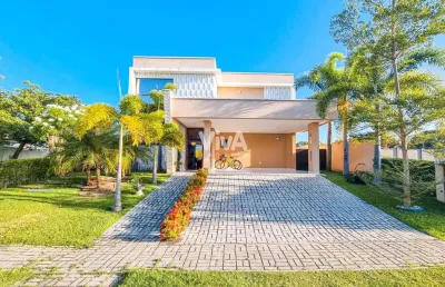Casa em condomínio 4 suítes no alphaville fortaleza residencial