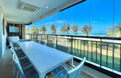 Apartamento com 4 suítes no mandara kauai - mobiliado