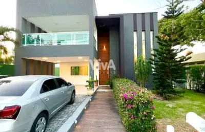 Casa em condomínio com 4 suítes no eusébio - mobiliado
