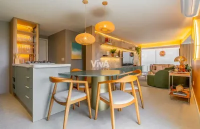 Apartamento com 3 quartos no porto das dunas - porteira fechada