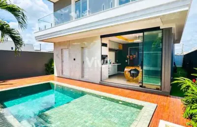Casa duplex em condomínio com 4 suítes no terras alphaville i