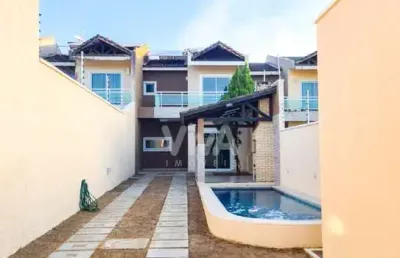 Casa  duplex com 3 suítes em rua privativa - eusébio