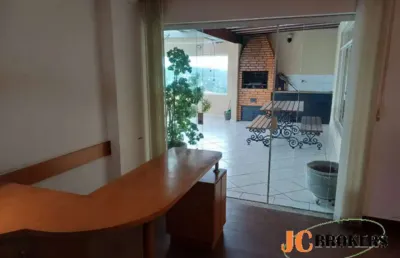 Cobertura duplex com 230 m², 3 suítes, suíte master com terraço gourmet, 2 vagas