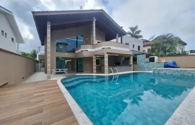 Casa em condomínio fechado com 4 quartos à venda na Vista Linda, Bertioga 
