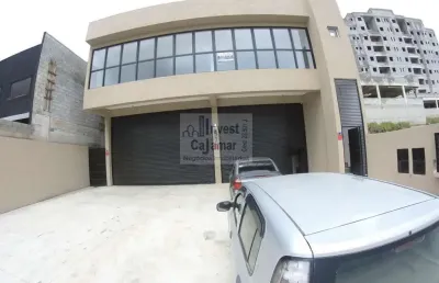 Salão comercial para locação em cajamar, portal dos ipês, 2 banheiros