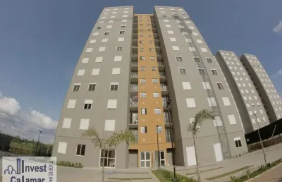 Apartamento para locação em cajamar, jordanéisa: residencial vista bella, 2 dormitórios, 1 banheiro, 1 vaga