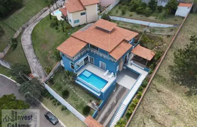 Casa em condomínio para venda em cotia, granja caiapiá, granja viana, 3 dormitórios, 1 suíte, 4 banheiros, 4 vagas