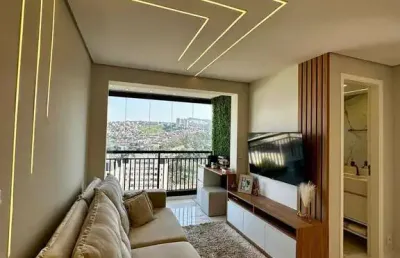 Apartamento 2 quartos à venda e 1 vaga, 55m2 - valparaizo, barueri