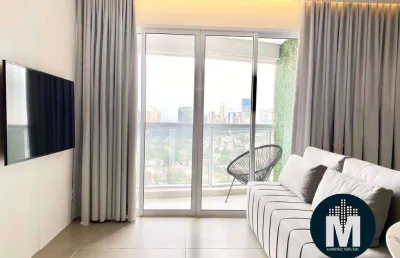 Apartamento 1 quarto à venda e 1 vaga, 50m2 - melville empresarial ii