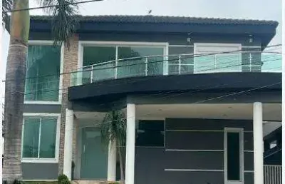 Casa de alto padrão para locação, 5 dorms, 3 suítes, 4 vagas - jandira