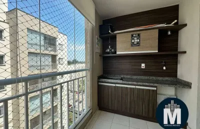 Apartamento 3 quartos à venda e 2 vagas, 83m2 - jardim tupanci, barueri