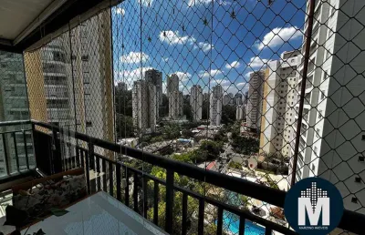 Apartamento 2 quartos e 2 banheiros à venda, 77m2 - vila andrade, são paulo