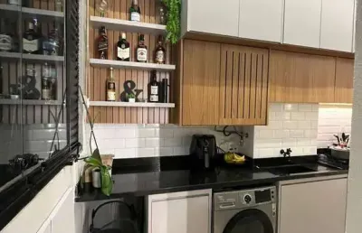 Apartamento à venda no centro de osasco, 2 dorms, varanda goumert, 1 vaga