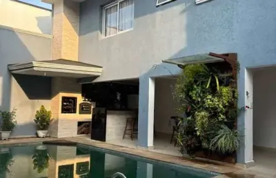 Casa alto padrão 5 suítes, 6 vagas, área total 650m² - santana de parnaiba