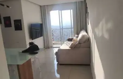 Apartamento 2 quartos à venda com sacada e 1 vaga - parque nova jandira