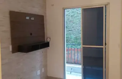 Apartamento á venda, 2 quartos, sacada, 1 vaga - jandira