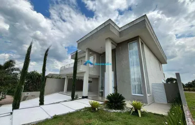 Casa c/ 4 suítes, terreno de 450 m², residencial terras de jundiaí