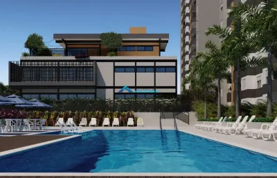 Apartamento c/ 2 dorms sendo 1 suíte, planta de 64 m², cond. life engordadouro