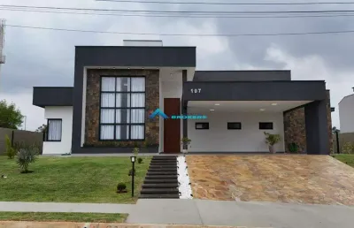Casa térrea c/ 3 suítes, espaço gourmet, terreno de 1.000 m², cond. terra caxambu ( aceita permuta)