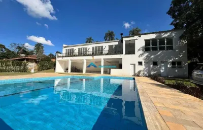 Chácara à venda c/ 4 suítes, total de 9.000 m², área de lazer com piscina, bairro caxambu, jundiaí, sp
