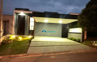 Casa nova térrea a venda c/ 3 suítes, móveis e eletrodomésticos, cond phytus
