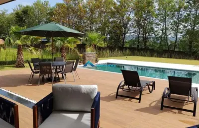 Condominio portal golf club - casa de alto padrão em fase de acabamento.