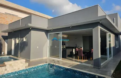 Casa térrea a venda c/ 3 dormitórios, lazer com piscina, residencial terras de jundiaí, jundiaí sp