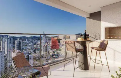 Lançamento: apartamento com 2 suítes - fazenda - itajaí/sc