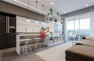 Lançamento: apartamento com 3 dormitórios sendo 1 suíte - praia brava - itajaí/sc