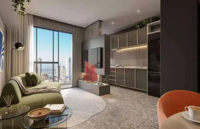 Lançamento: apartamento com 1 dormitório - centro - itajaí/sc