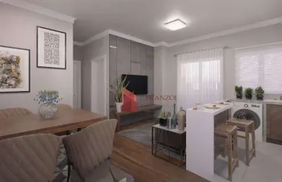 Lançamento: apartamento com 2 dormitórios - cordeiros - itajaí/sc