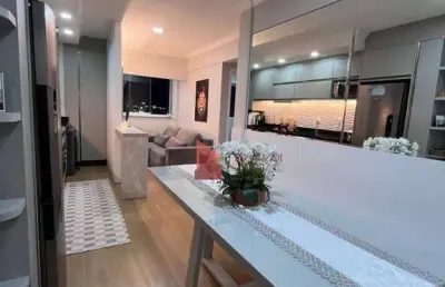 Vende-se lindíssimo apartamento mobiliado e equipado 48m² por r$ 550.000 - cordeiros - itajaí/sc