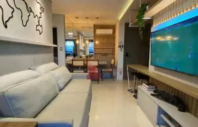 Vende-se apartamento alto padrão mobiliado- pronto para morar com 2 dormitórios - ressacada - itajaí/sc