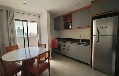 Locação- apartamento mobiliado e equipado/ 2 dormitórios / centro de itajaí