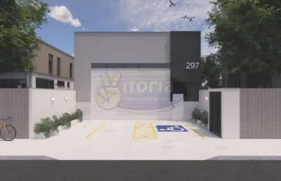 Barracão / galpão / depósito para alugar no parque industriário, santo andré , 250 m2 por r$ 8.000