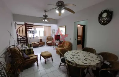 Apartamento cobertura duplex à venda na praia do tenório em ubatuba/sp.