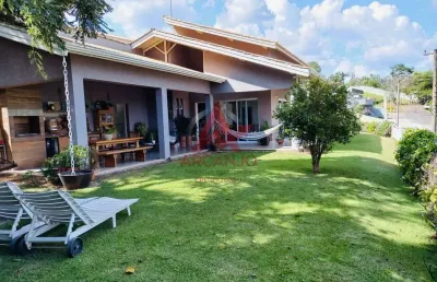 Casa de alto padrão a venda em condomínio fechado atibaia -sp