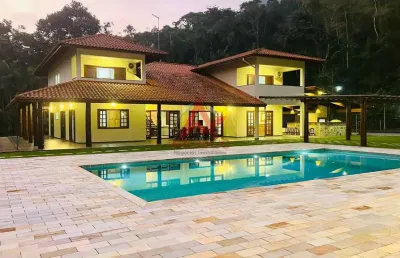 Casa com 6 dormitórios 5000m² de terreno a venda em ubatuba- sp