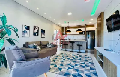 Cobertura com 3 dormitórios - 140m² -mobiliada a venda em ubatuba-sp