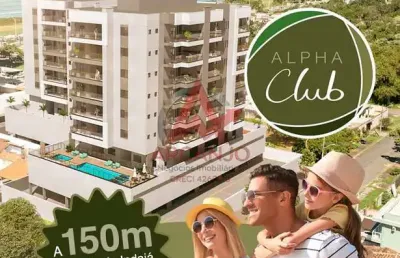 Alpha club - apartamento na planta quadra mar em caraguatatuba/sp