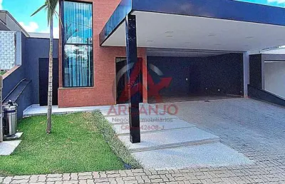 Casa a venda em atibaia-sp com 3 suítes mobiliada em condomínio fechado