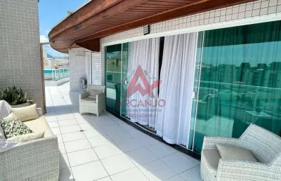 Cobertura a venda na praia grande ubatuba-sp com 4 suites