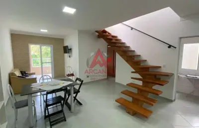 Cobertura a venda na praia das toninhas com 3 dormitorios mobiliada e 160m2