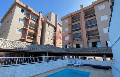 Apartamento a venda no centro de ubatuba com 02 dormitorios todo mobiliado e ar condicionado