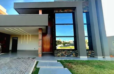 Casa a venda com 03 suítes no condomínio bellevie em cambé